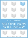 No One Now Will Know (eBook)